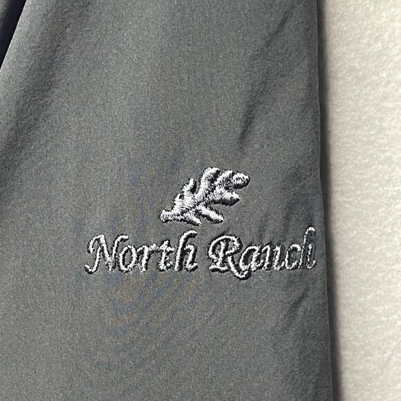 TravisMathew Mens North Ranch Full-Zip Golf Jacket M Black & Gray - Picture 2 of 7